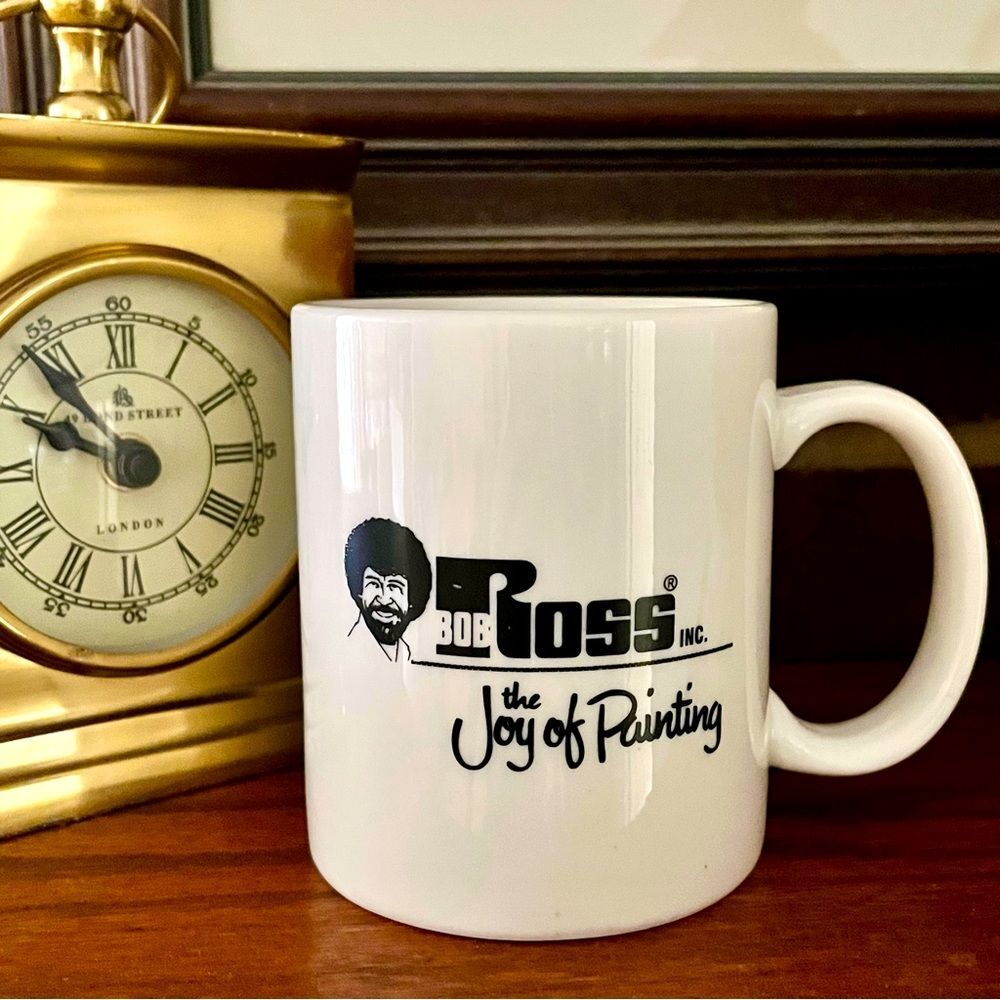 Bob Ross Coffee Mug Vintage